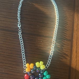Rainbow Star Chain Necklace